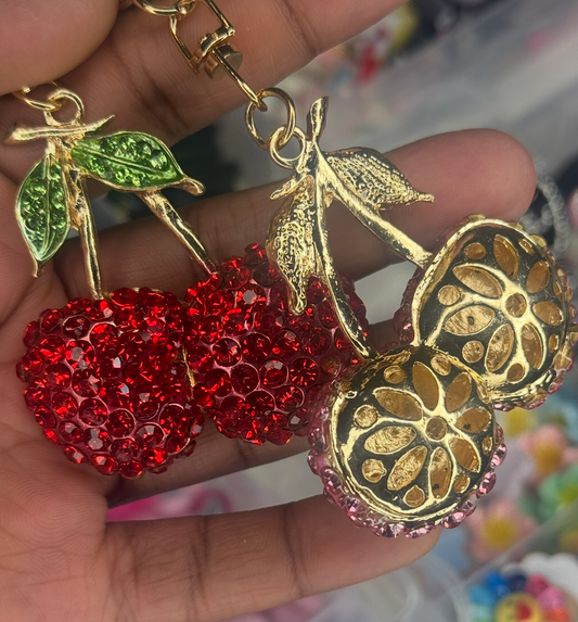 CHERRY KEYCHAIN